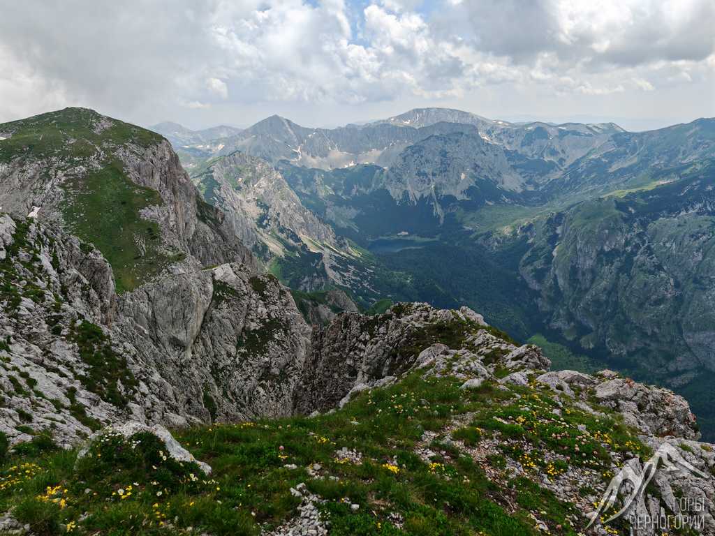 Вид с вершины Маглич